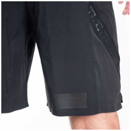 2-1 short met korte legging - Zwart/Zwart