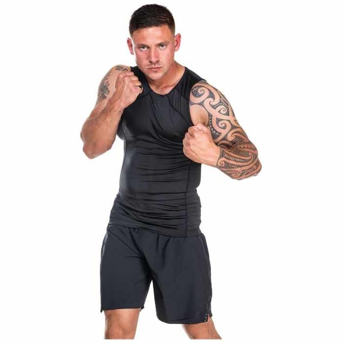 Joya Rashguard Tanktop - Zwart/Zwart