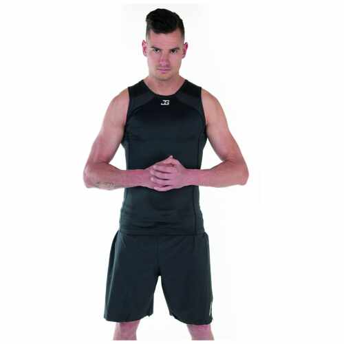 Joya Rashguard Tanktop - Zwart/Wit