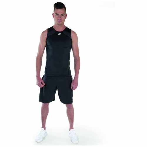 Joya Rashguard Tanktop - Zwart/Wit
