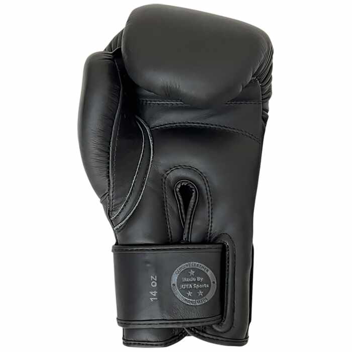 Joya Falcon Bokshandschoenen Leer - Volledig zwart