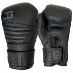 Joya Falcon Bokshandschoenen Leer - Volledig zwart