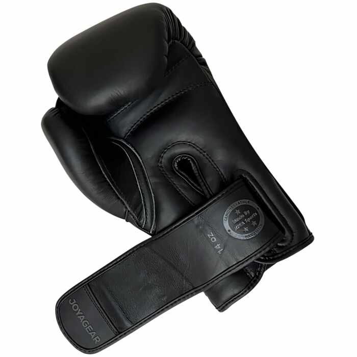 Joya Falcon Bokshandschoenen Leer - Volledig zwart