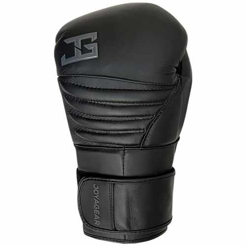 Joya Falcon Bokshandschoenen Leer - Volledig zwart