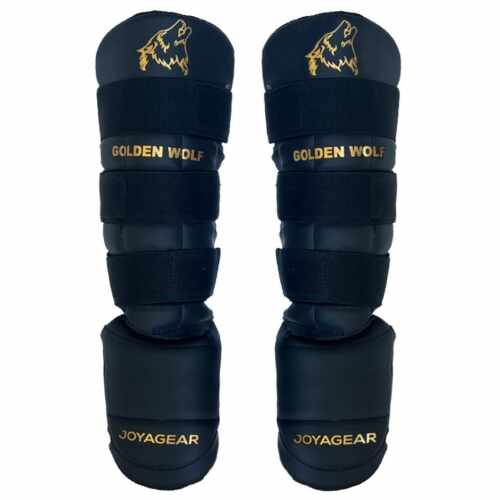 Joya WOLF Scheenbeschermers - Zwart/Goud