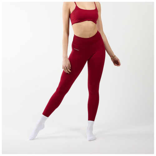 Fittastic Sportswear Scrunch legging Bordeaux red