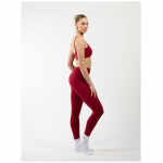 Fittastic Sportswear Scrunch legging Bordeaux red