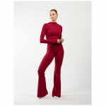 Fittastic Sportswear Longsleeve Bordeaux red