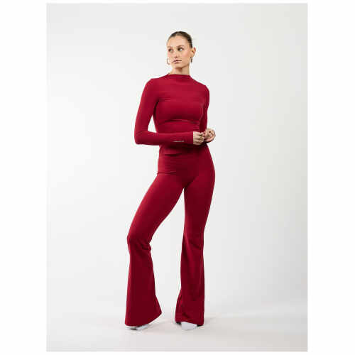 Fittastic Sportswear Longsleeve Bordeaux red