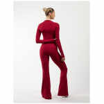 Fittastic Sportswear Longsleeve Bordeaux red