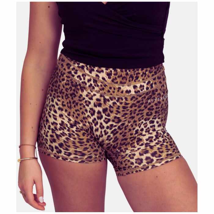 Fittastic Sportswear Leopard Shorts X Julia - Jokasport.nl